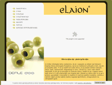 Tablet Screenshot of elaion.si