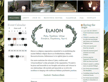 Tablet Screenshot of elaion.org